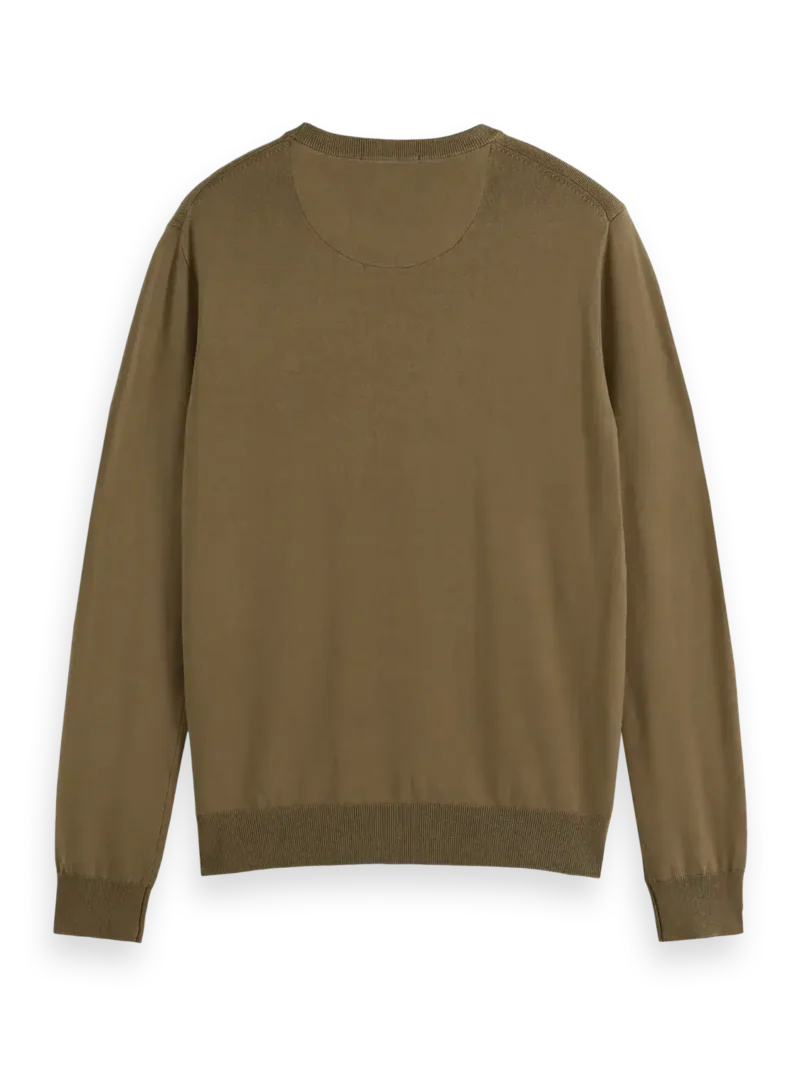 Scotch & Soda 179906 Viscose crewneck Golden brown - Image 4