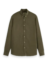 Alternative view of Scotch & Soda 179865 Regular fit linen shirt Classic green
