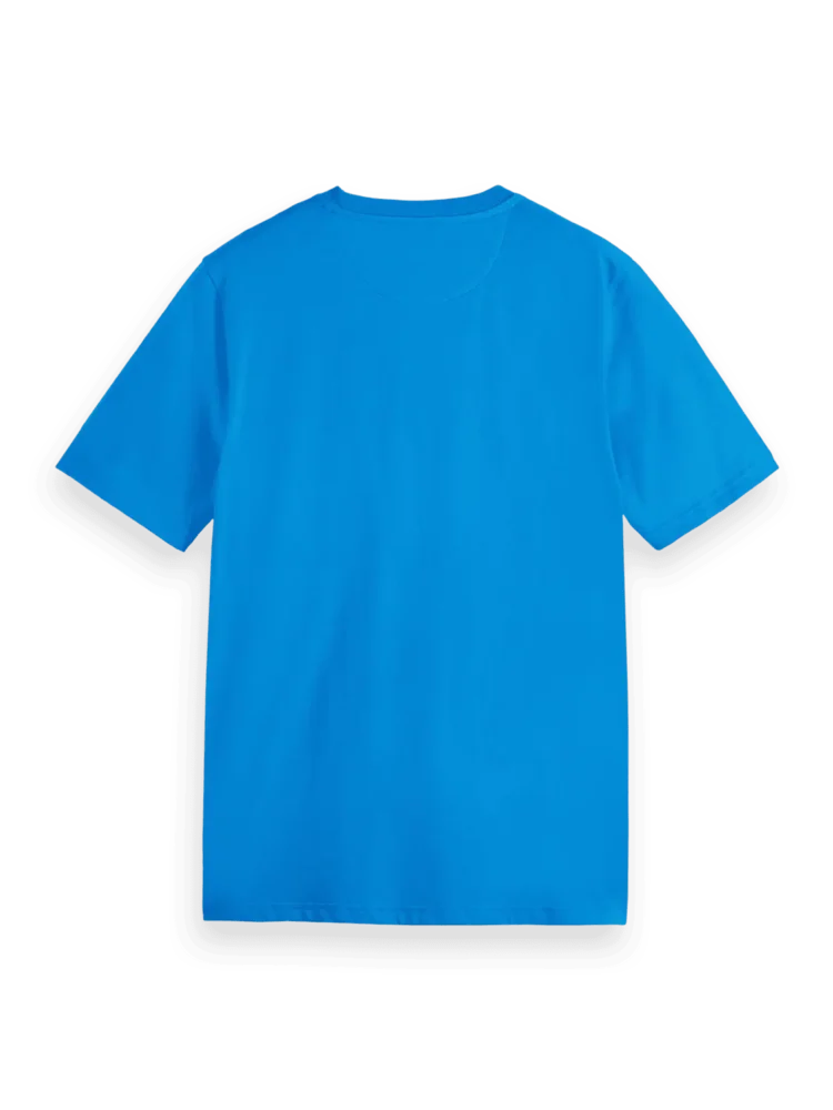 Scotch & Soda 179935 Logo t-shirt League blue - Image 5