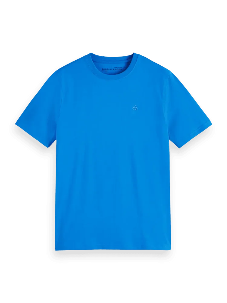 Scotch & Soda 179935 Logo t-shirt League blue - Image 7