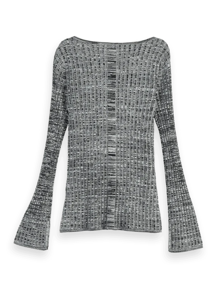 Scotch &Soda 179571 Ribbed knitted pullover - Image 4