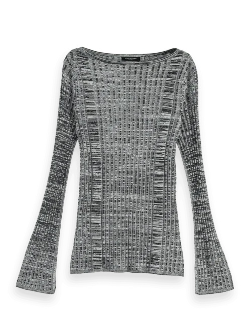 Scotch &Soda 179571 Ribbed knitted pullover - Image 6
