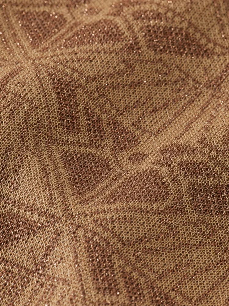 Scotch &Soda 179654 Monogram jacquard cropped pullover - Image 3