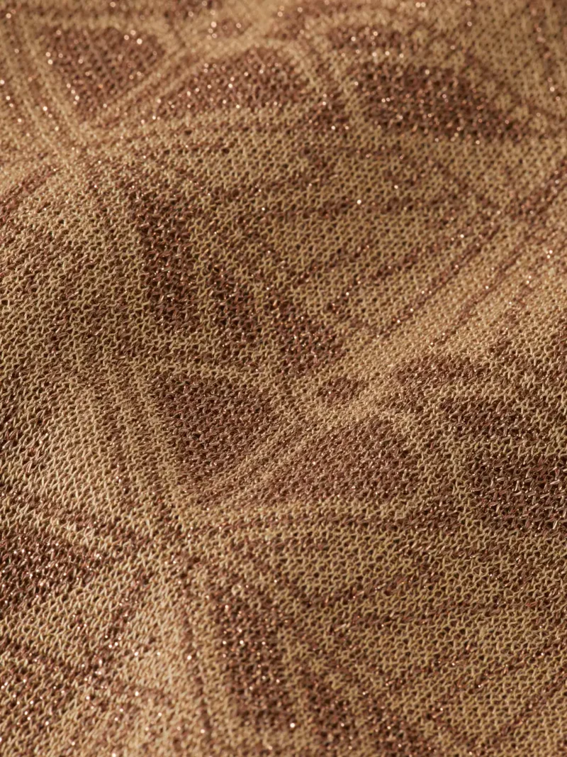 Scotch &Soda 179654 Monogram jacquard cropped pullover - Image 3
