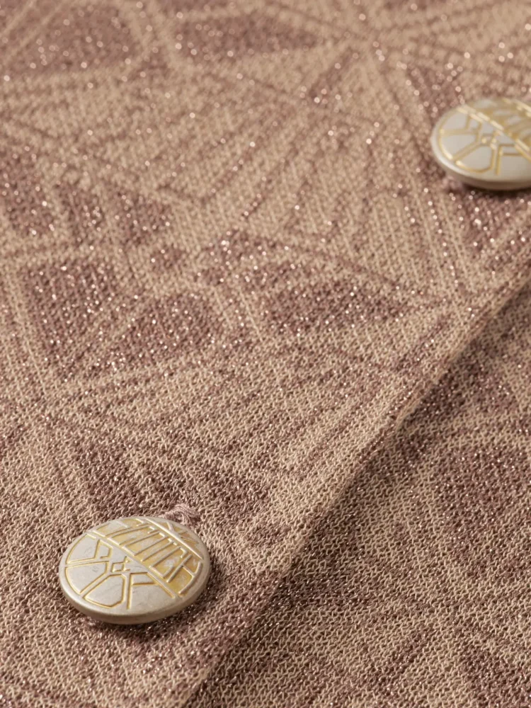Scotch &Soda 179655 Monogram jacquard knitted jacket - Image 3