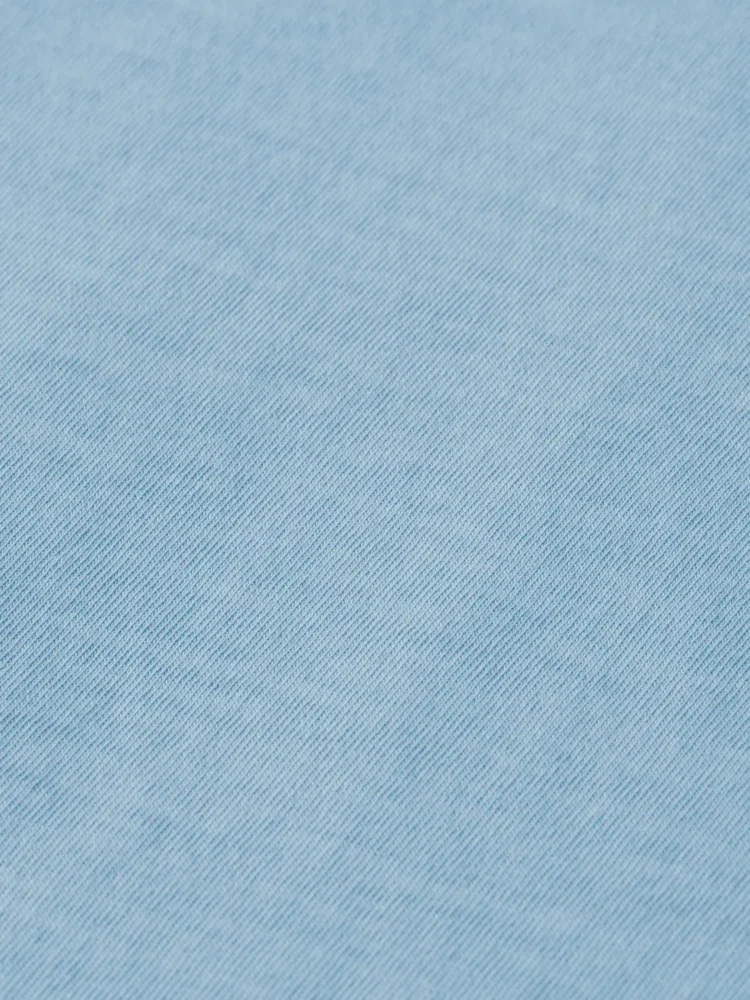 Scotch & Soda 179939 Raw edge relaxed fit T-shirt Spring blue - Image 3