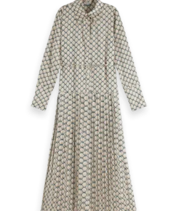 Alternative view of Scotch & Soda 179588  Maxi printed pleated dress