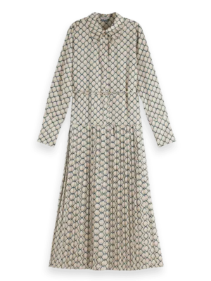 Alternative view of Scotch & Soda 179588  Maxi printed pleated dress