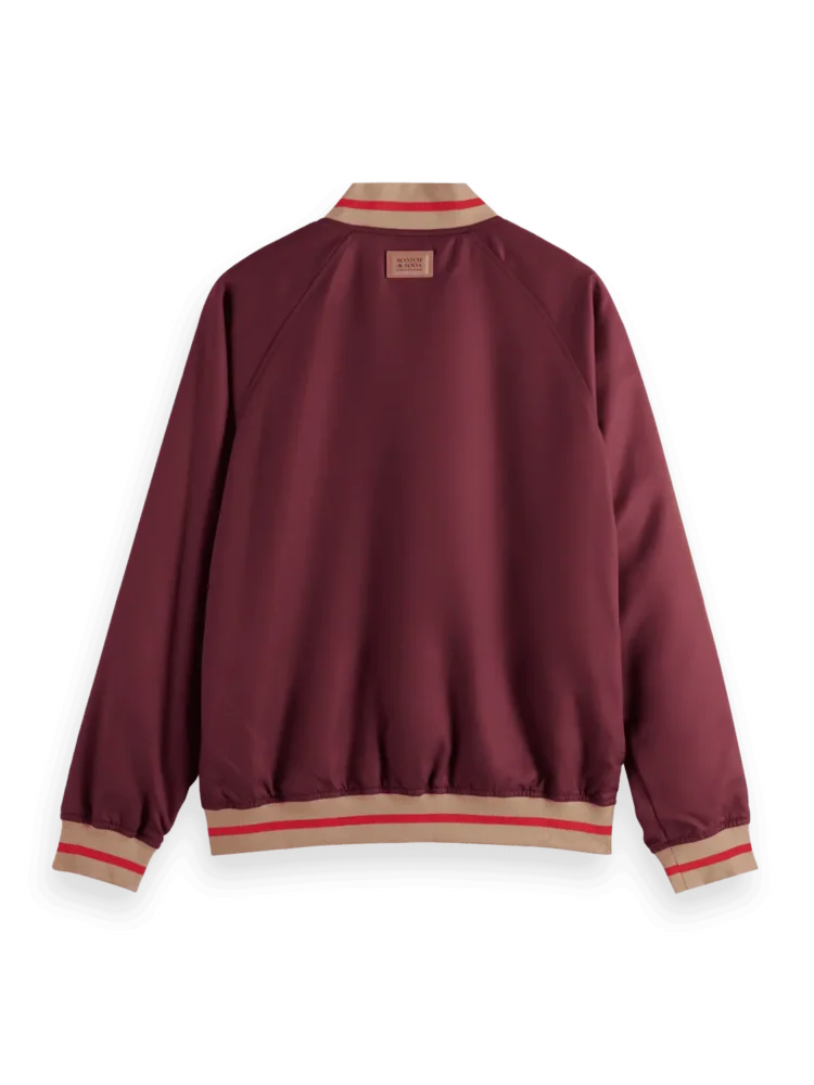 Scotch & Soda 179812 Reversible bomber Bordeaux - Image 4