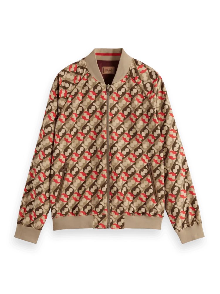 Scotch & Soda 179812 Reversible bomber Bordeaux - Image 5
