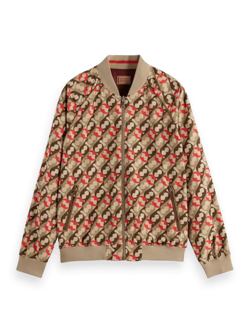 Scotch & Soda 179812 Reversible bomber Bordeaux - Image 5
