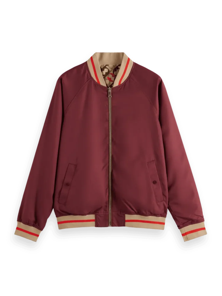Scotch & Soda 179812 Reversible bomber Bordeaux - Image 2