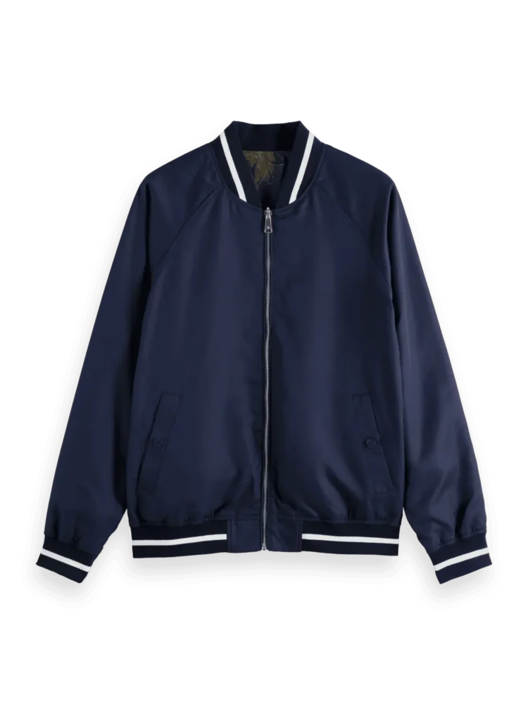 Scotch & Soda 179812 Reversible bomber Navy - Image 2