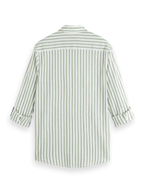 Scotch & Soda 179877 Crinkle striped shirt - Image 3