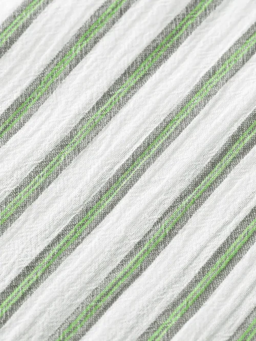 Scotch & Soda 179877 Crinkle striped shirt - Image 5