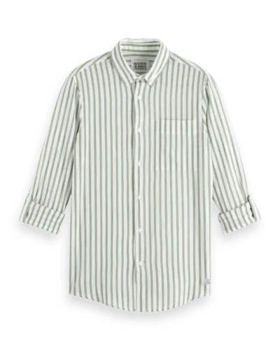Alternative view of Scotch & Soda 179877 Crinkle striped shirt