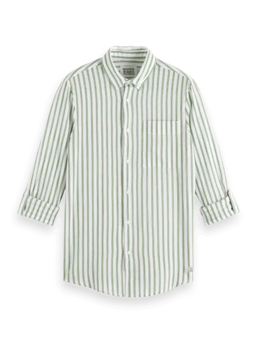 Alternative view of Scotch & Soda 179877 Crinkle striped shirt
