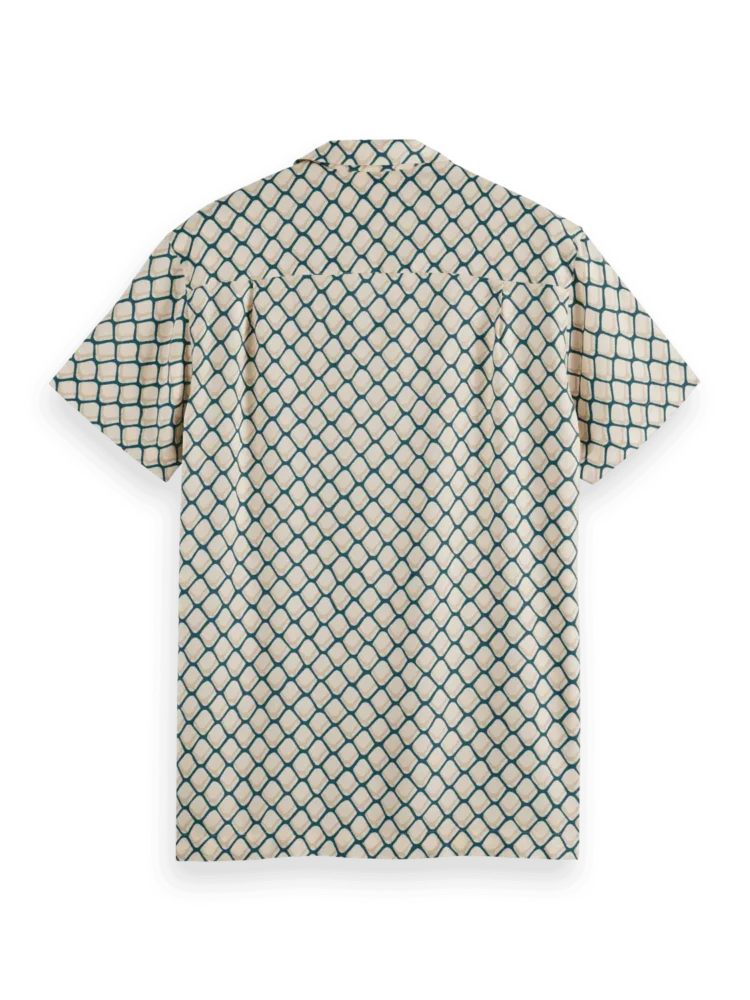 Scotch & Soda 179882 Tennis net white AOP - Image 2