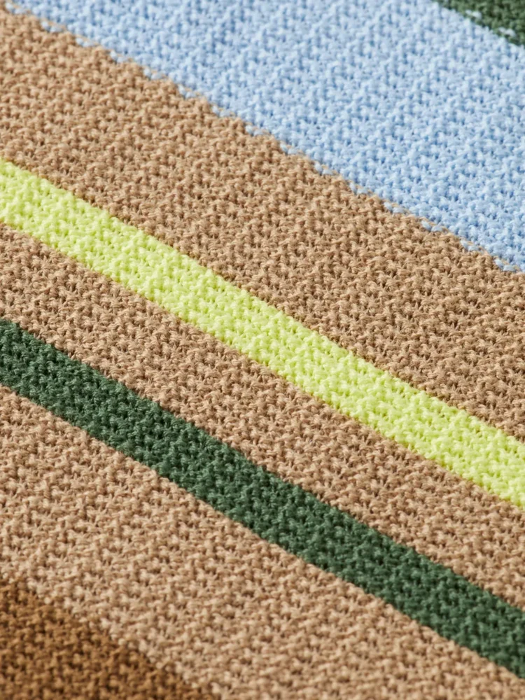 Scotch & Soda 179931 Structured knitted striped polo - Image 4
