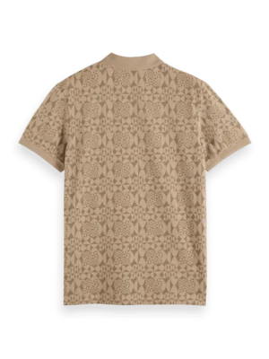 Alternative view of Scotch & Soda 179928 Monogram jacquard polo