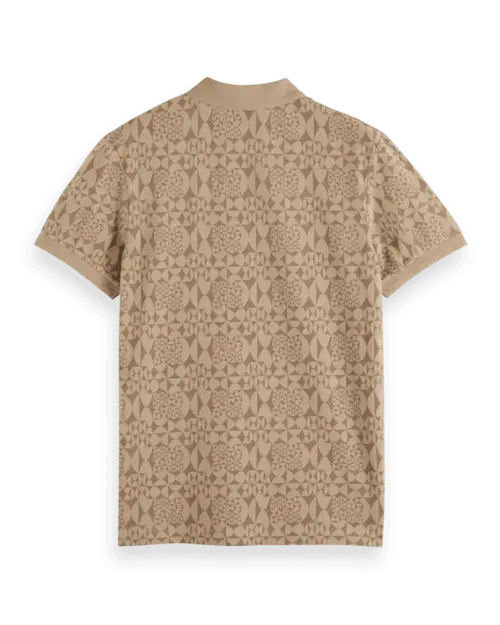 Alternative view of Scotch & Soda 179928 Monogram jacquard polo