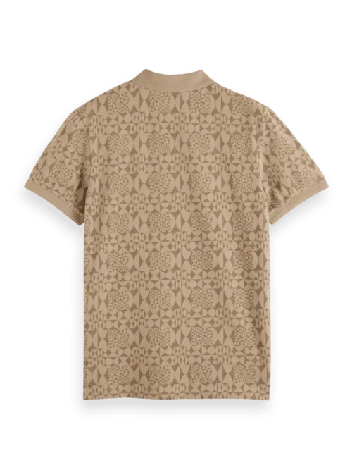 Alternative view of Scotch & Soda 179928 Monogram jacquard polo