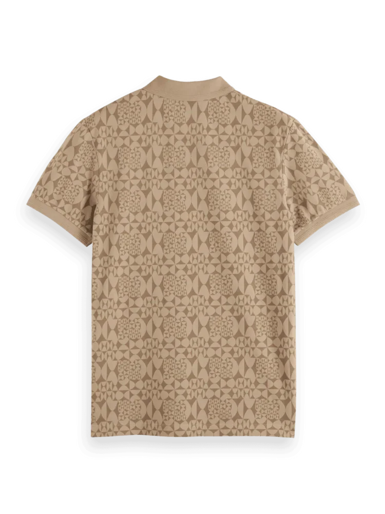 Scotch & Soda 179228 Monogram jacquard polo - Image 2