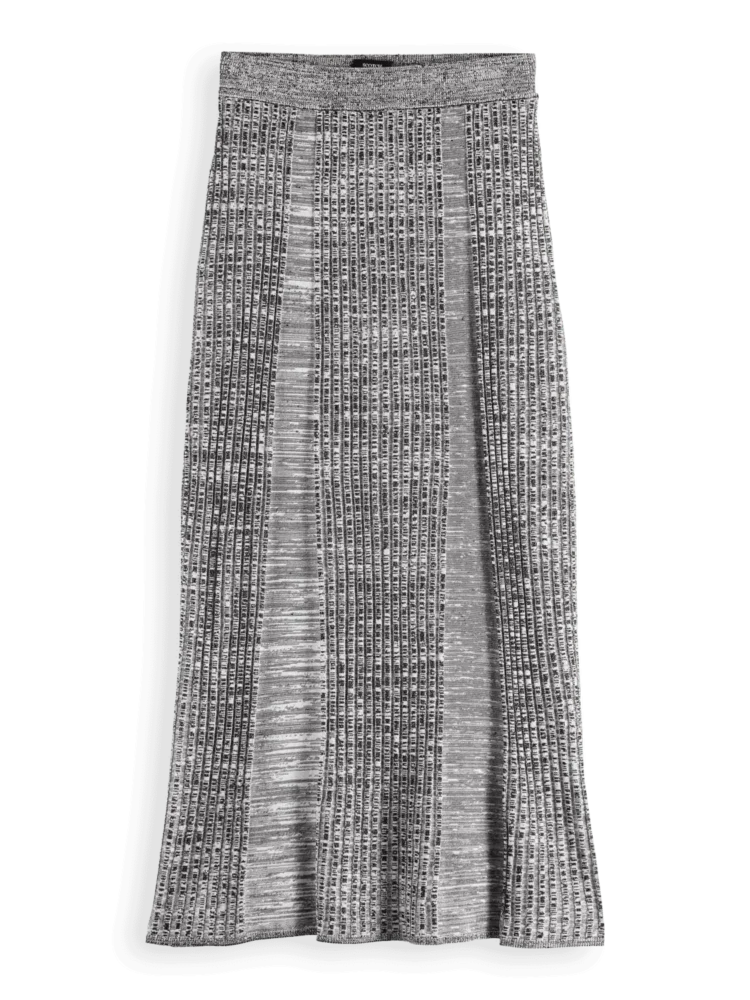 Scotch &Soda 180453 Maxi ribbed knitted skirt - Image 6