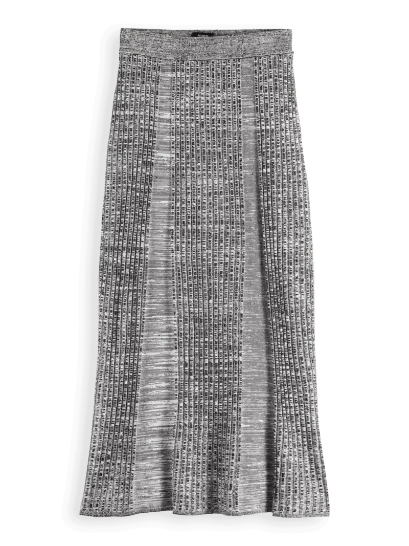 Scotch &Soda 180453 Maxi ribbed knitted skirt - Image 6
