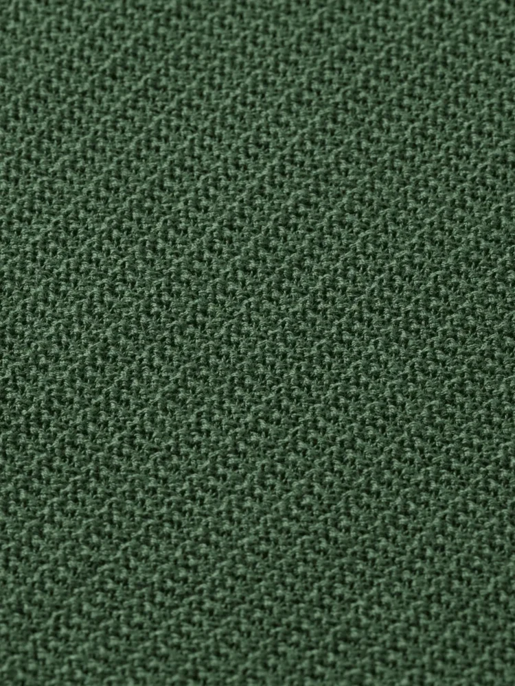 Scotch & Soda 180459 structured knitted solid polo Sage green - Image 4