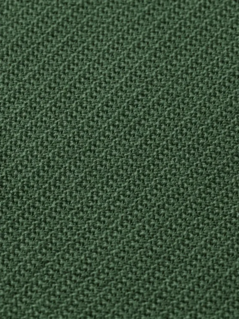 Scotch & Soda 180459 structured knitted solid polo Sage green - Image 4