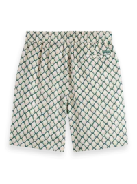Alternative view of Scotch & Soda 179859  Printed tencel  bermuda short, Doubles net