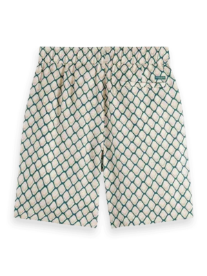 Alternative view of Scotch & Soda 179859  Printed tencel  bermuda short, Doubles net