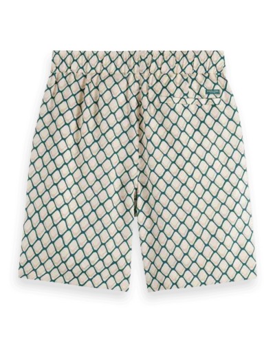 Alternative view of Scotch & Soda 179859  Printed tencel  bermuda short, Doubles net