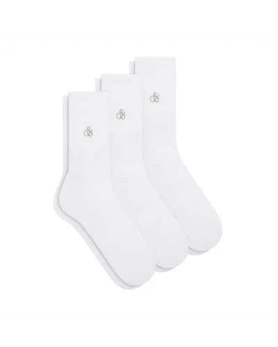 Scotch & Soda Men's 3-pack 1/2 Terry Cotton Crew