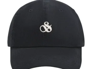 Scotch & Soda Cotton twill adjustable cap, Black