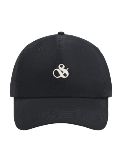 Scotch & Soda Cotton twill adjustable cap, Black
