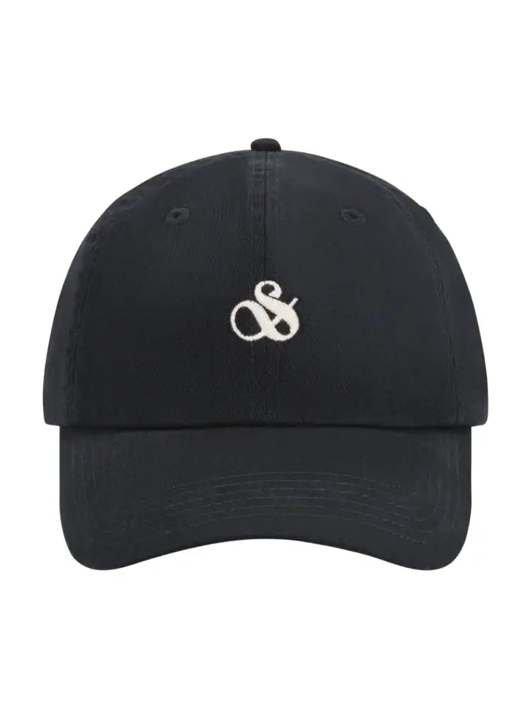 Scotch & Soda Cotton twill adjustable cap, Black