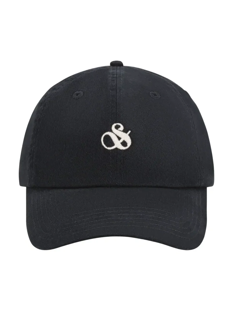 Scotch & Soda Cotton twill adjustable cap, Black
