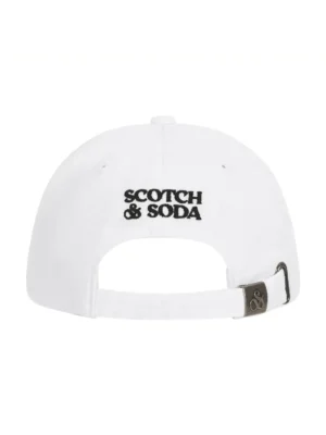 Alternative view of Scotch & Soda Cotton twill adjustable cap White