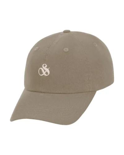 Scotch & Soda SSV7-2308 Cotton twill adjustable cap, Taupe