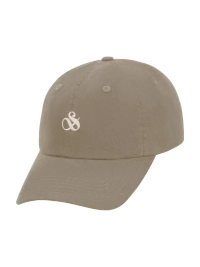 Scotch & Soda Cotton twill adjustable cap, Taupe