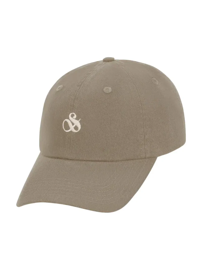 Scotch & Soda Cotton twill adjustable cap, Taupe