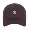 Scotch & Soda Cotton twill adjustable cap, Maroon