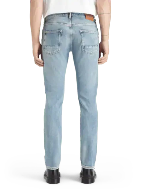 Alternative view of Scotch & Soda 181845 Ralston  slim jeans  Aqua blue