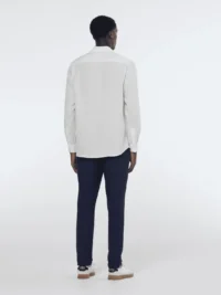 Alternative view of Scotch & Soda 179188, Linen shirt long sleeve button-down, Off white