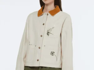 Scotch &Soda Workwear jacket with embroidery