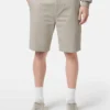 Scotch & Soda Stuart washed cotton-blend twill chino short Highway grey