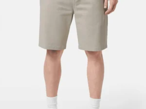 Scotch & Soda Stuart washed cotton-blend twill chino short Highway grey