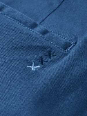 Scotch & Soda 180000 Stuart washed cotton-blend twill chino short Atlantic blue image3